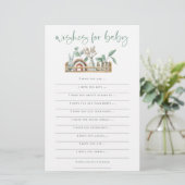 Boho Toys Sage wil Baby shower gamen (Staand voorkant)