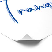 Boho Tranquility Zee Turtle Family Glossy Poster (Hoek)