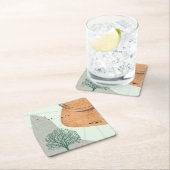 Boho Tree Kartonnen Onderzetters (Insitu)