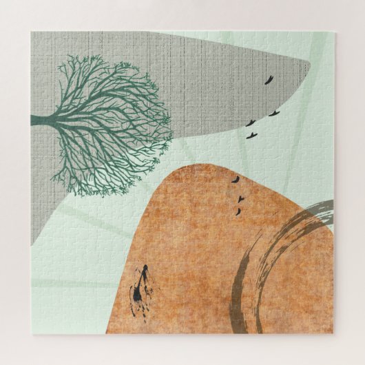 Boho Tree Legpuzzel (Horizontaal)