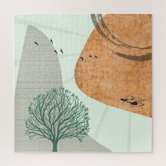 Boho Tree Legpuzzel (Verticaal)