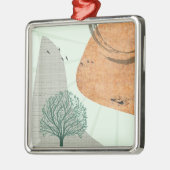 Boho Tree Metalen Ornament (Links)