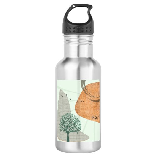 Boho Tree Waterfles (Voorkant)