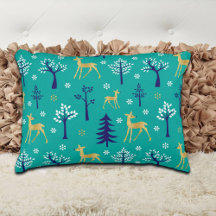 Boho Trees Gold Deers Modern