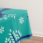 Boho Trees Gold Deers Modern Tafelkleed (Voorbeeld)