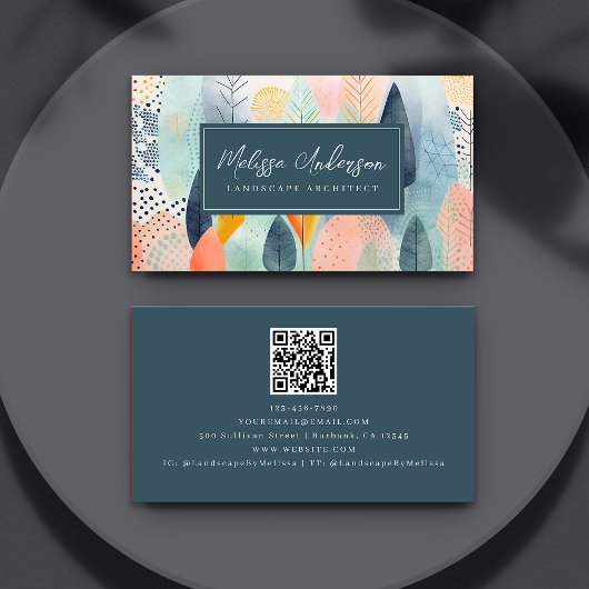Boho Trees Landschapsarchitect Visitekaartje