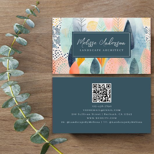 Boho Trees Landschapsarchitect Visitekaartje