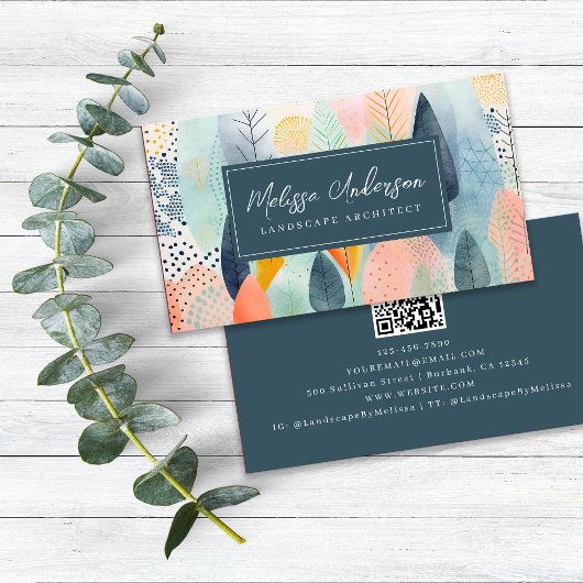 Boho Trees Landschapsarchitect Visitekaartje
