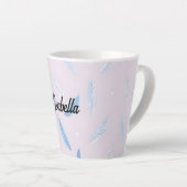 Boho Trendy Feathers Luxury Collection Latte Mok (Rechterhoek)