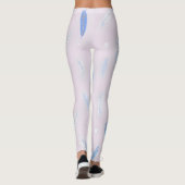 Boho Trendy Feathers Luxury Collection Leggings (Achterkant)