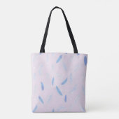 Boho Trendy Feathers Luxury Collection Tote Bag (Achterkant)