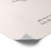 Boho Trendy Pricelist Poster (Hoek)