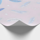 Boho Trendy Veren Luxe Collectie Cadeaupapier (Hoek)