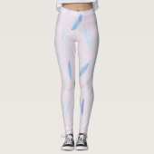 Boho Trendy Veren Luxe Collectie Leggings (Voorkant)