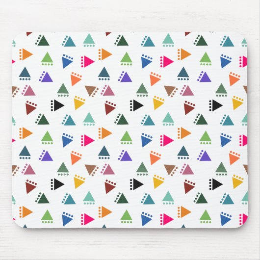 Boho Triangles Muismat (Voorkant)