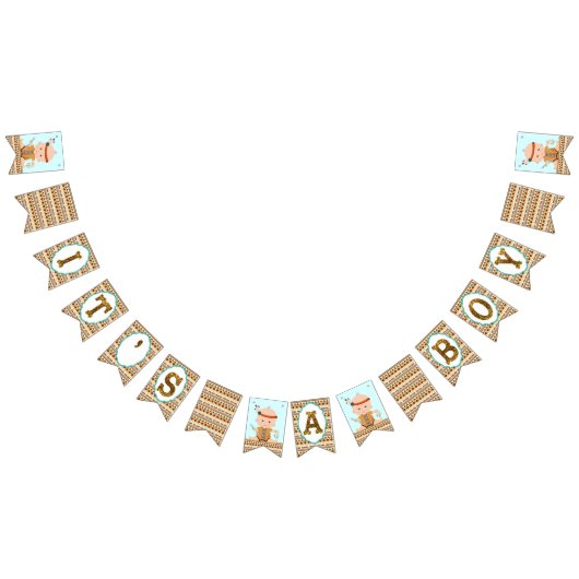 Boho Tribal Baby shower Banner (Alle)