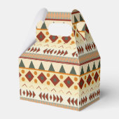 Boho Tribal Baby shower Favor Boxes Bedankdoosjes (Achterkant)