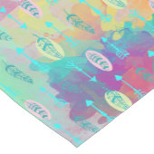 Boho Tribal Chic Feathers & Arrows Table Runner Korte Tafelloper (Hoek)