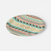 Boho Tribal Chic Stripes Paper Bord (Gekanteld)