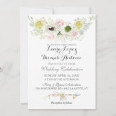 Boho Tribal Dream Catcher Waterverf Pink Yellow Kaart (Achterkant)