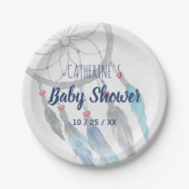 Boho Tribal Dreamweaver Baby shower Papieren Bordje