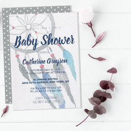 Boho Tribal Dreamweaver Baby shower Uitnodiging