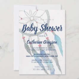 Boho Tribal Dreamweaver Baby shower Uitnodiging
