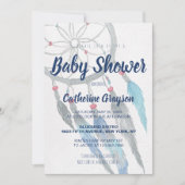Boho Tribal Dreamweaver Baby shower Uitnodiging (Voorkant)