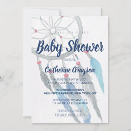 Boho Tribal Dreamweaver Baby shower Uitnodiging