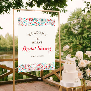 Boho Tribal Feather Dreamcatcher Vrijgezellenfeest Poster