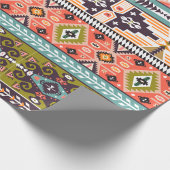 Boho Tribal Geometric Pattern Zuidwestelijke Aztek Cadeaupapier