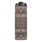 Boho Tribal Geometrische Thermische Tumbler - Geïs Thermosbeker (Voorkant)