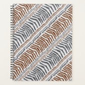 Boho Tribal Gestreepte Planner Notitieboek (Voorkant)