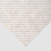 Boho Tribal Gold Arrow Patroon Tissuepapier (Detail)