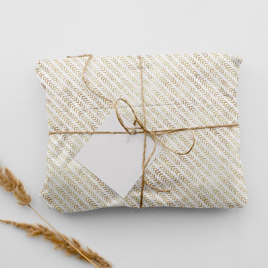 Boho Tribal Gold Arrow Patroon Tissuepapier