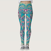 Boho Tribal Mandala Leggings (Voorkant)