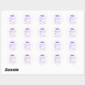 Boho Tribal Meisje Avontuur Baby shower Stickers (Vel)