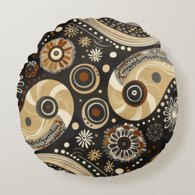 Boho Tribal Paisley & Mandala Kussen (Voorkant)