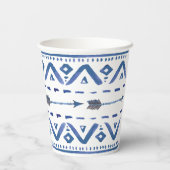 Boho Tribal Papieren Bekers (Achterkant)