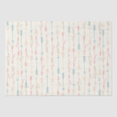 Boho Tribal Pastel Arrow Genderneutraal Tissuepapier (Voorkant)