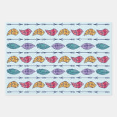 Boho Tribal Pattern Inpakpapier Vel (Voorkant)