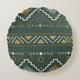 Boho Tribal Pattern Rond Kussen