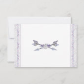 Boho Tribal Teepee Baby shower Bedankt Kaarten (Achterkant)