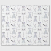 Boho Tribal Teepee Gift Wrap Cadeaupapier (Vlak)