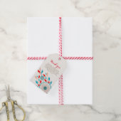 Boho Tribal veer Dreamcatcher bruiloft Cadeaulabel (Met Touw)