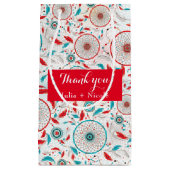 Boho Tribal veer Dreamcatcher bruiloft Klein Cadeauzakje (Voorkant)