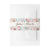 Boho Tribal veer Dreamcatcher bruiloft Uitnodigingen Wikkel (Voorkant Voorbeeld)