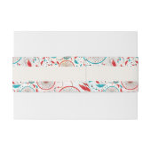 Boho Tribal veer Dreamcatcher bruiloft Uitnodigingen Wikkel (Achterkant Voorbeeld)