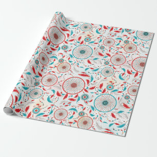 Boho Tribal veer Droomvanger Bruiloft Cadeaupapier