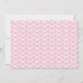 Boho Tribal Waterverf Baby Shower-uitnodigingen Kaart (Achterkant)